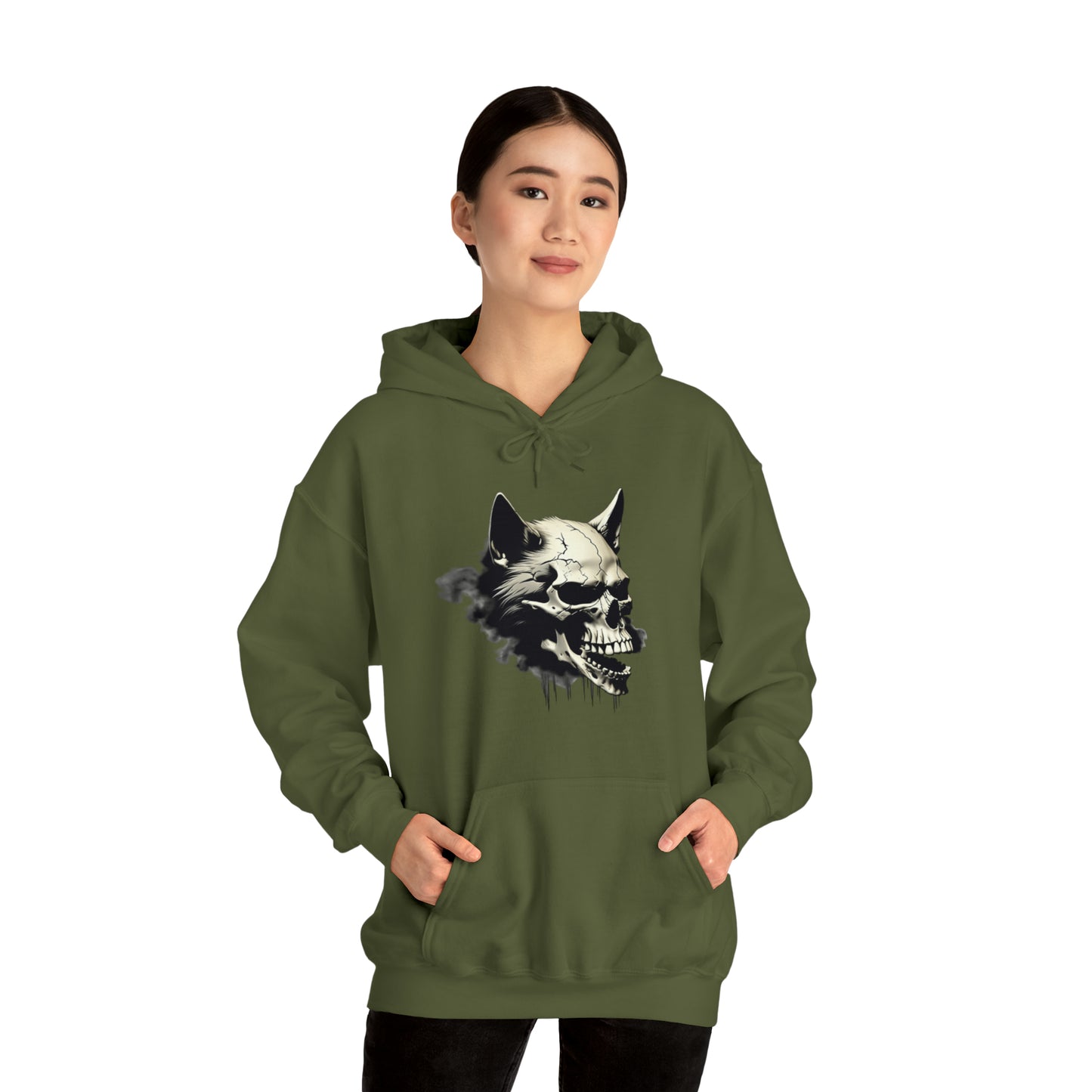 ARYE WOLF SKULL CLASSIC HOODIE