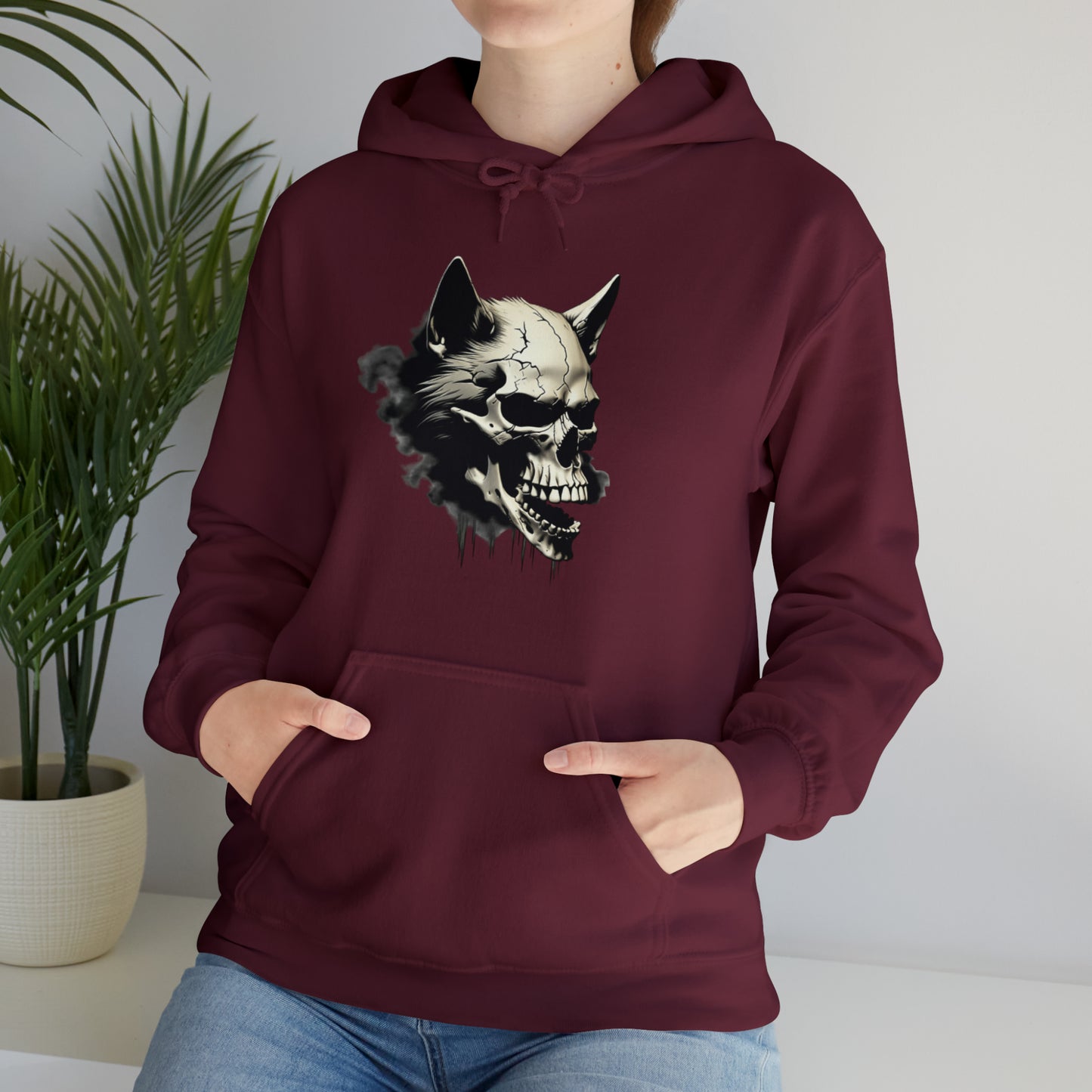 ARYE WOLF SKULL CLASSIC HOODIE