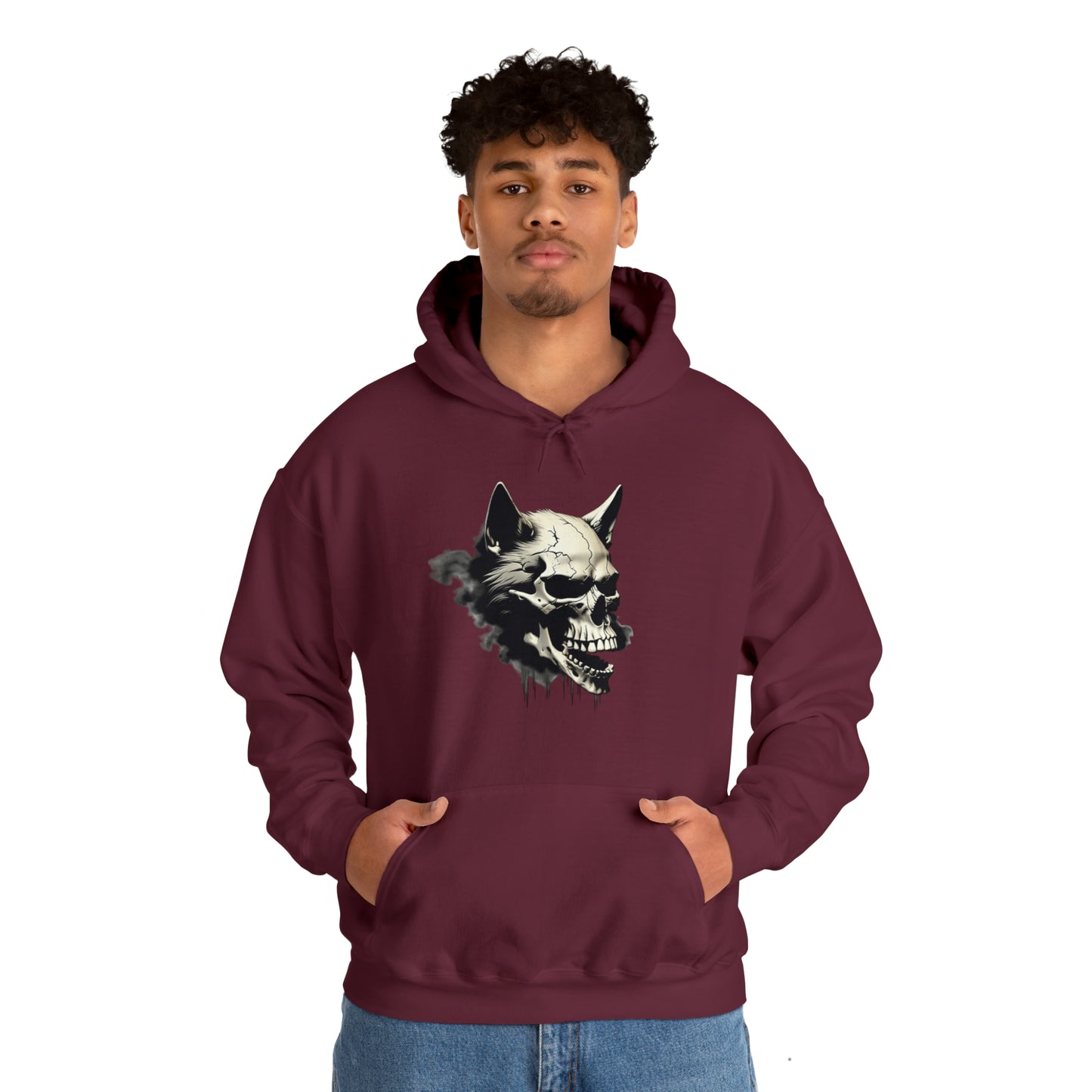 ARYE WOLF SKULL CLASSIC HOODIE