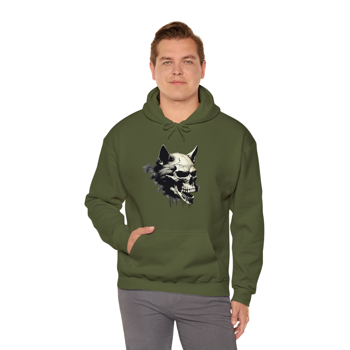 ARYE WOLF SKULL CLASSIC HOODIE