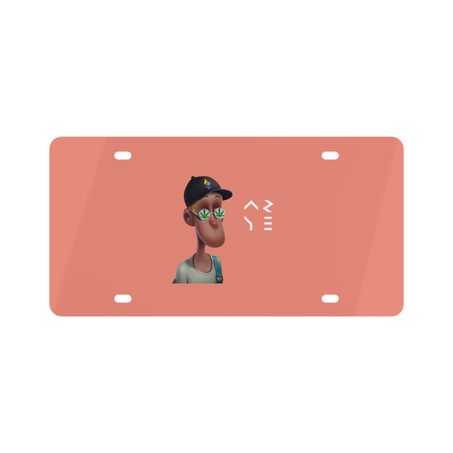 ARYE PACK LICENSE PLATE