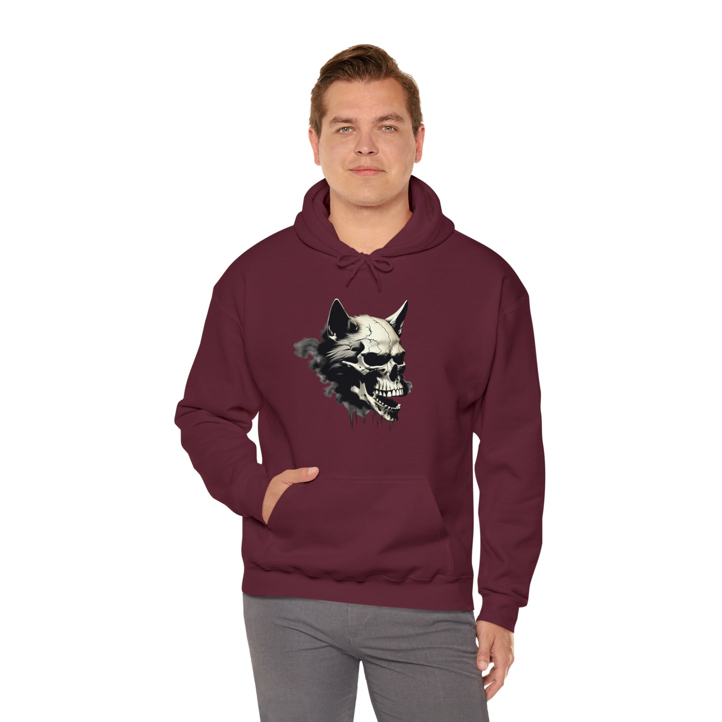 ARYE WOLF SKULL CLASSIC HOODIE