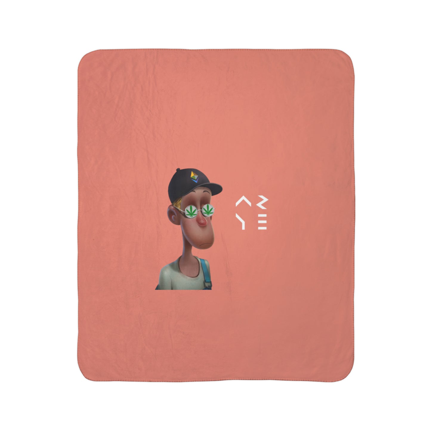 ARYE FLEECE SHERPA BLANKET