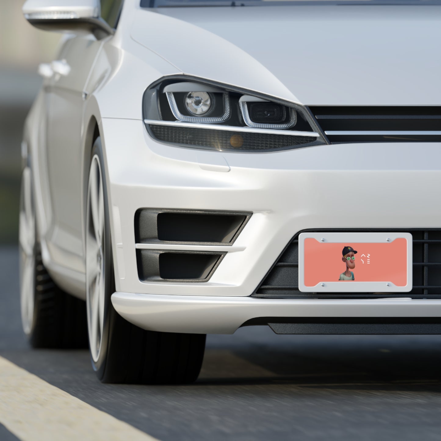 ARYE PACK LICENSE PLATE